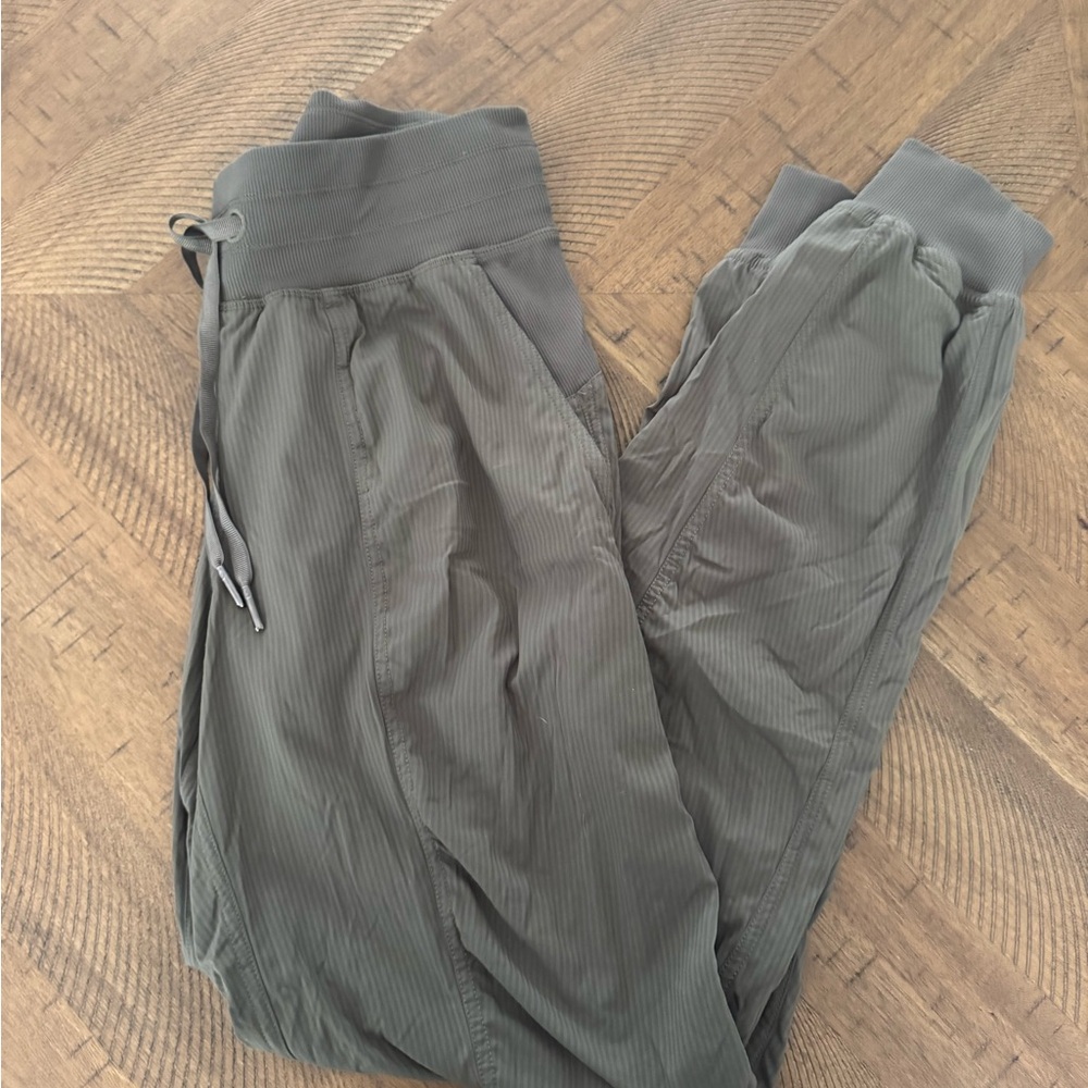 Lululemon Army Green Dance Jogger Pants